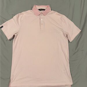 Ralph Lauren Polo Golf Classic Pink Polo Shirt for Men Medium